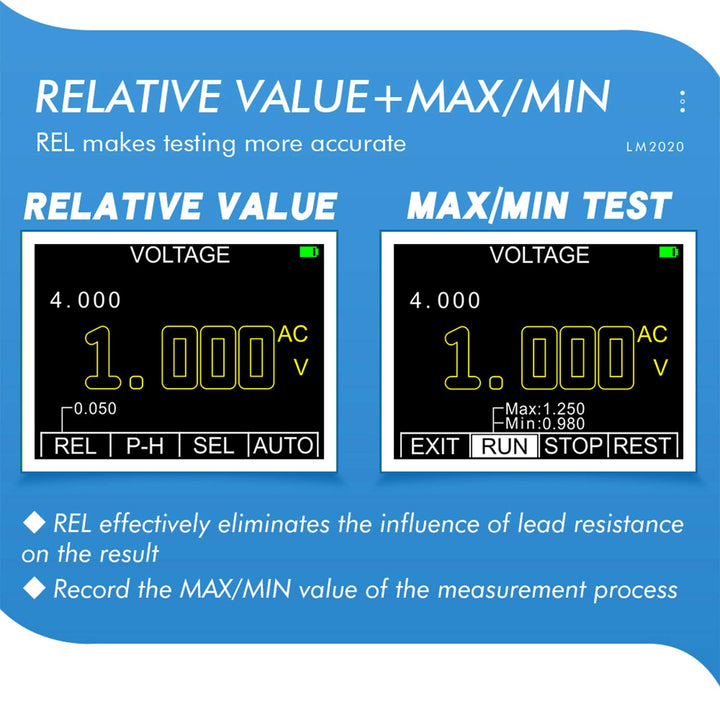 2 in 1 Handheld Oscilloscope Multimeter Professional Oscilloscope Multimeter with 2.5 Msps High Sampling Automatic Waveform Capture Function DC AC Voltagem Current Test