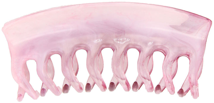 Clip, 2 Tone Wave with Cover, Pink