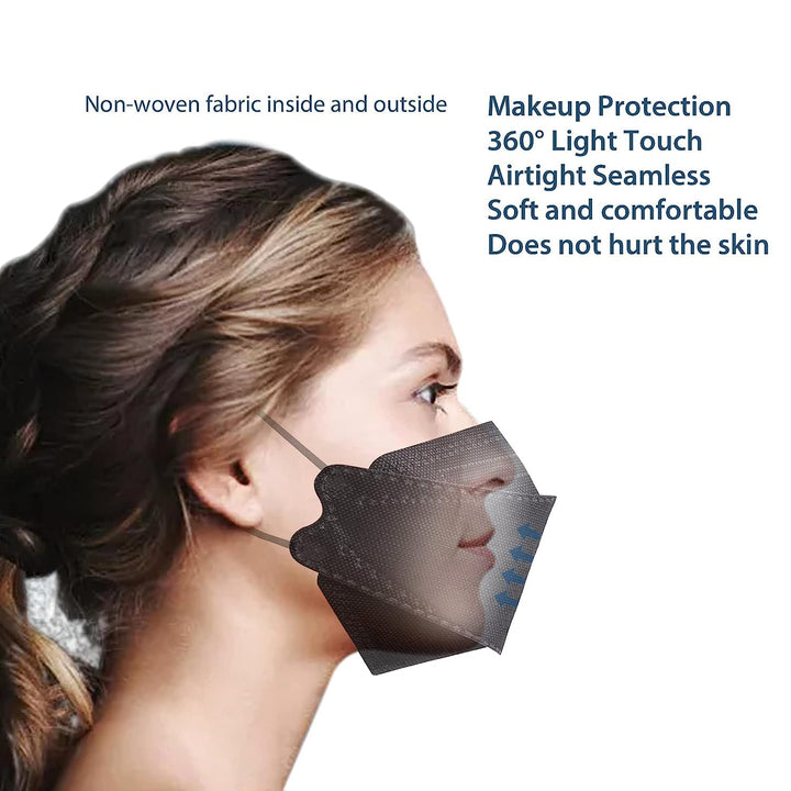 KN95 Face Mask 50 PCS, Breathable Comfortable Masks, Against PM2.5 Disposable Masks