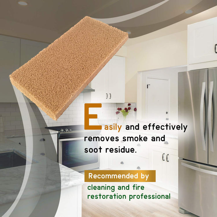 Dry Cleaning Soot Eraser Sponge - (3-Pack) for Smoke, S