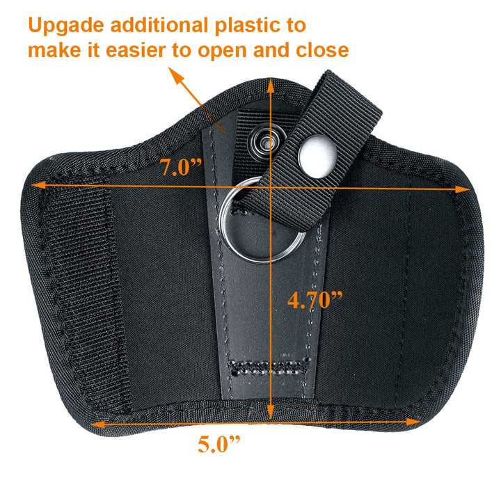 TAFTACFR Nylon Silent Key Holder for Duty Belt Durable 