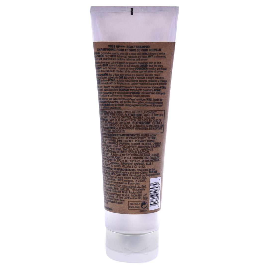 Bed Head for Men Wise Up Scalp Shampoo by TIGI for Men - 8.45 oz Shampoo