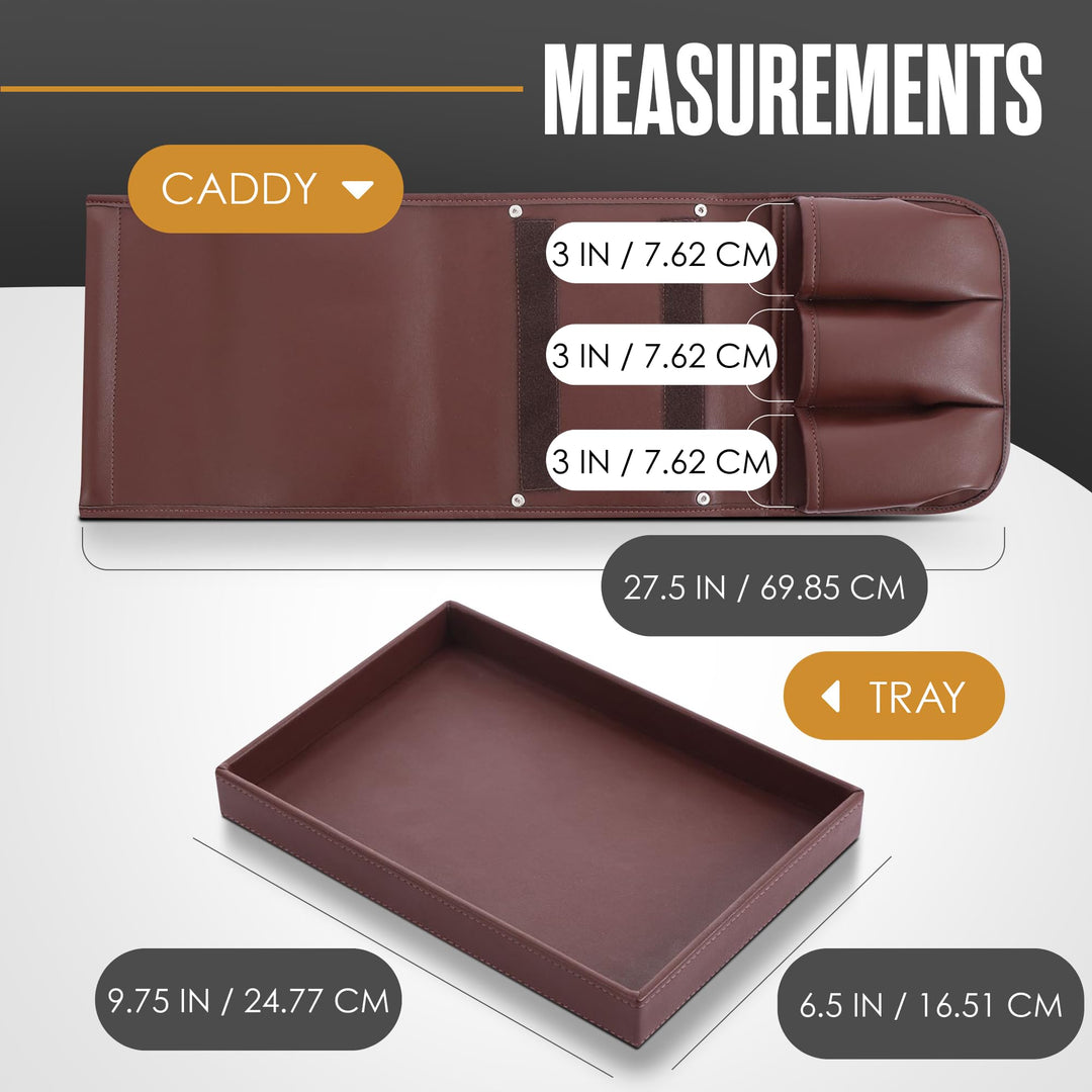 Armchair Caddy, Recliner Accessories, Armrest Organizer