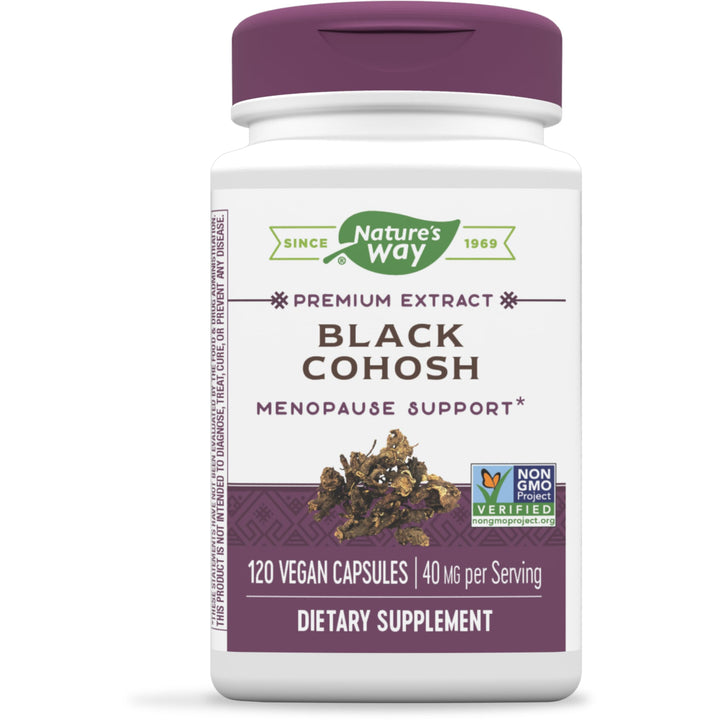 Nature&#39;s Way Premium Black Cohosh, Menopause Su