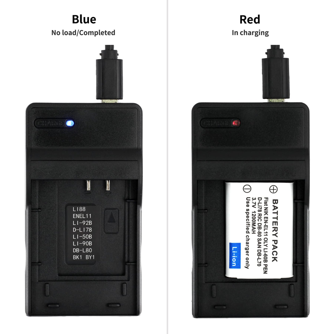 EN-EL11 USB Charger for Nikon Coolpix S550, Coolpix S56