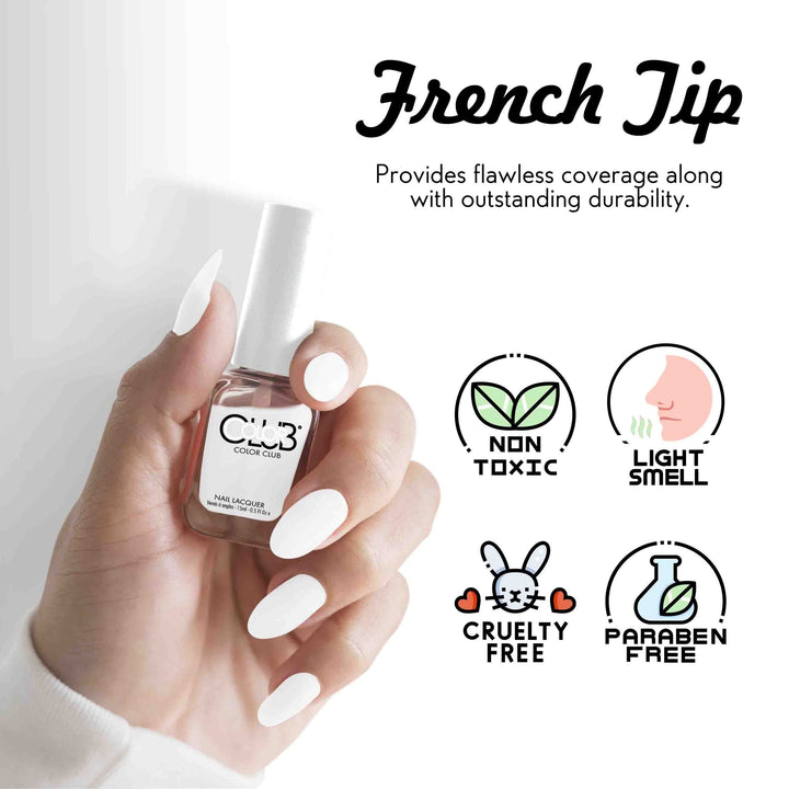 Nail Polish, White, French Tip.05 Ounce