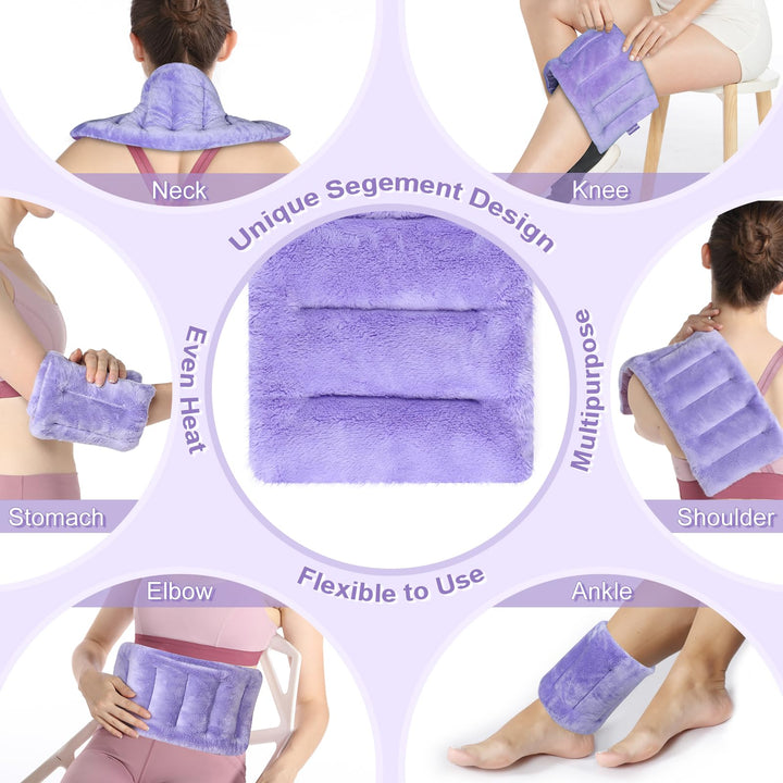 SuzziPad Microwave Heating Pad for Pain Relief, 7x16 Mi