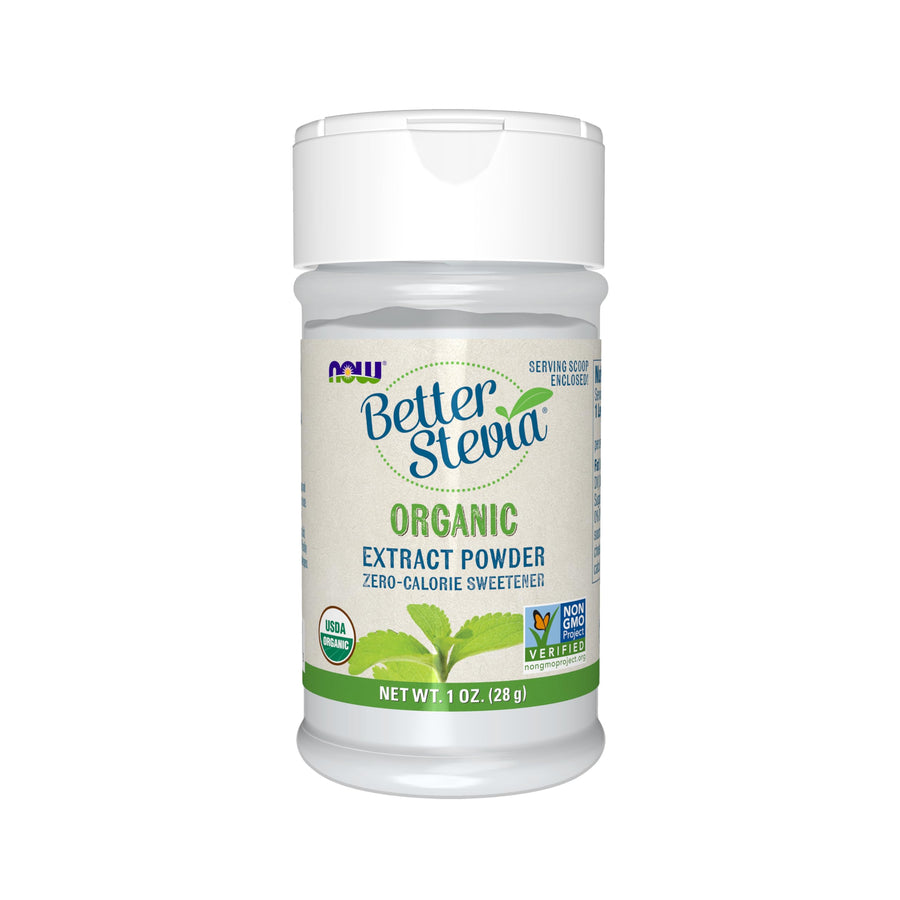 NOW Foods, Certified Organic Better Stevia, Extract Pow