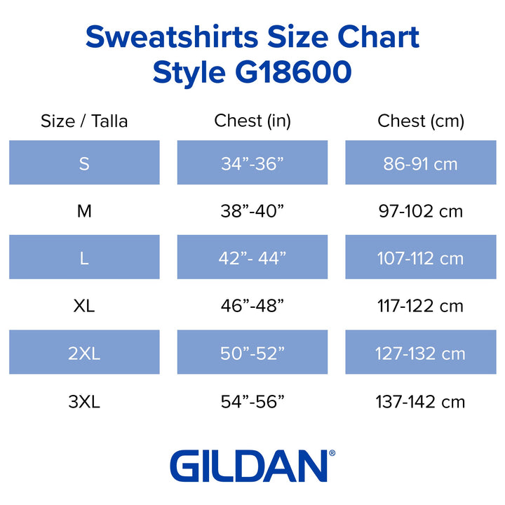 Gildan Adult Fleece Zip Hoodie Sweatshirt, Style G18600
