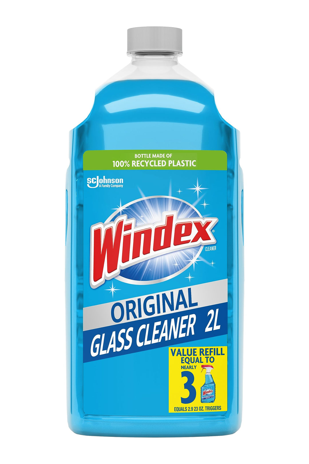 Windex Refill Glass and Window Cleaner Bottle, Bottle M