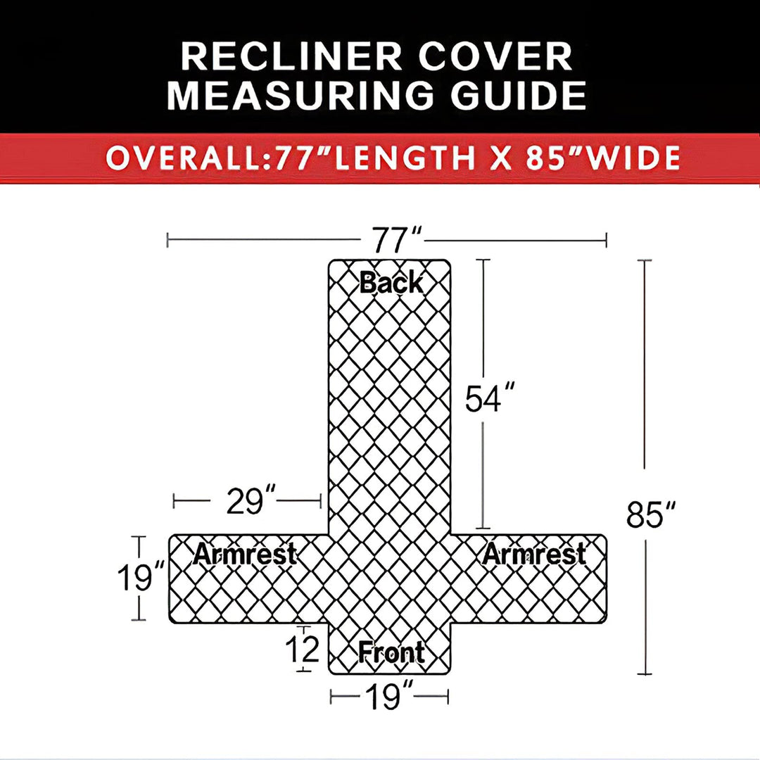 Easy-Going Recliner Sofa Slipcover Reversible Sofa Cove