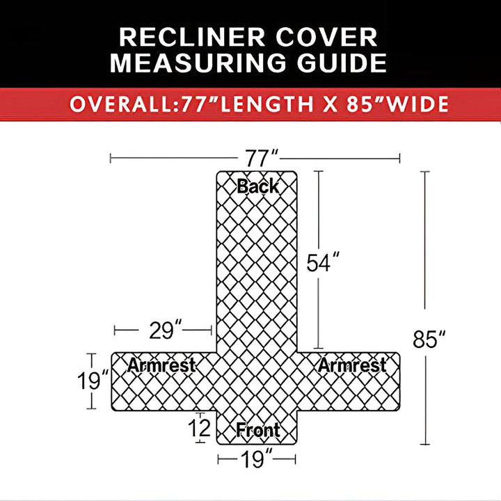 Easy-Going Recliner Sofa Slipcover Reversible Sofa Cove
