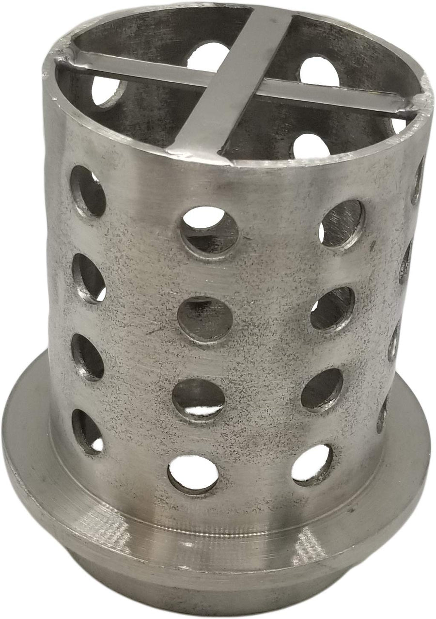 Perforated Casting Flask Vacuum Casting Stainless Steel Wall Flanged (3 x 4)