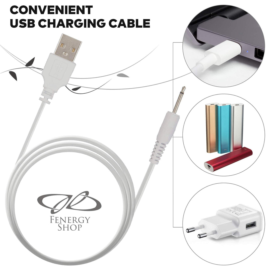 FENERGY SHOP Replacement DC Charging Cable | USB Charge