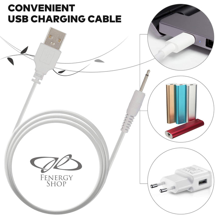 FENERGY SHOP Replacement DC Charging Cable | USB Charge