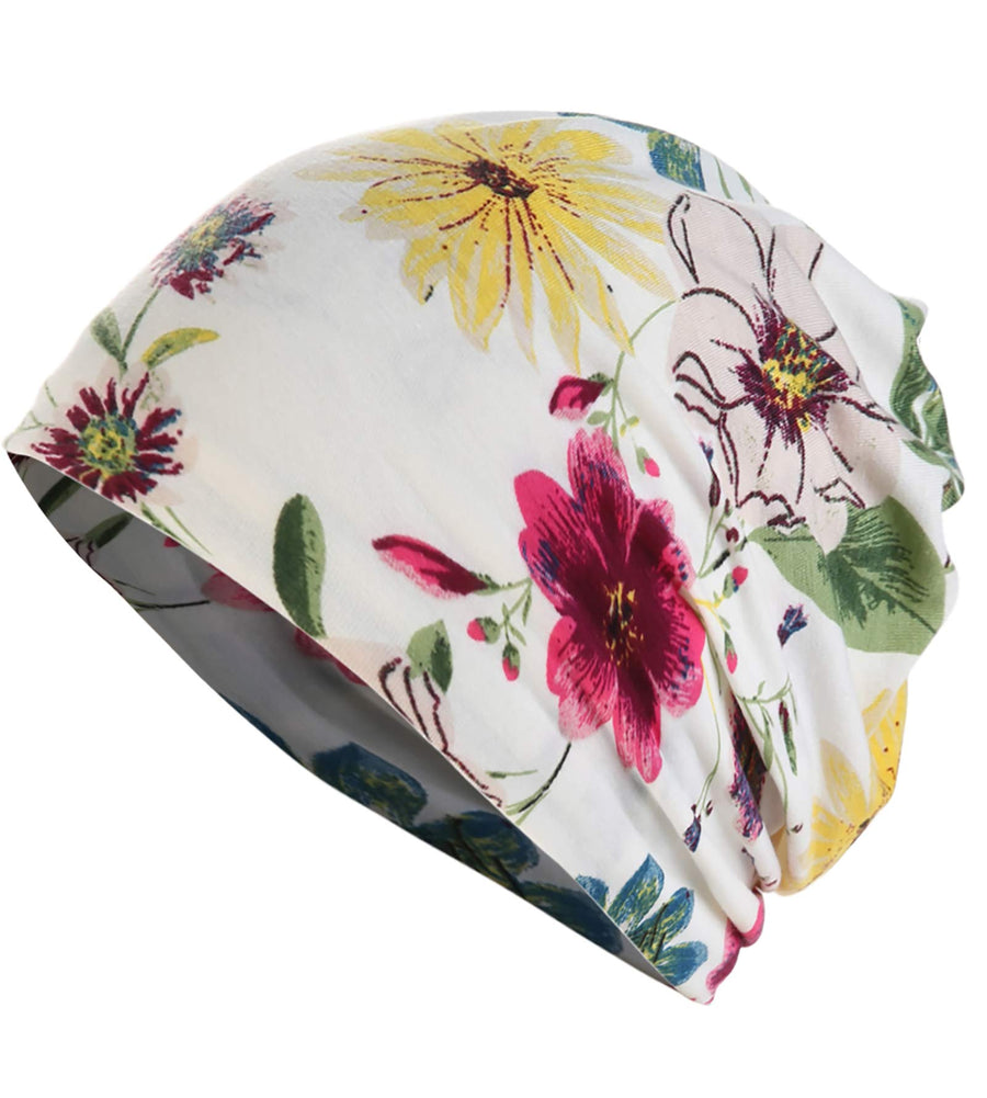 Womens Slouchy Beanie Cotton Chemo Caps Cancer Headwear Hats Turban