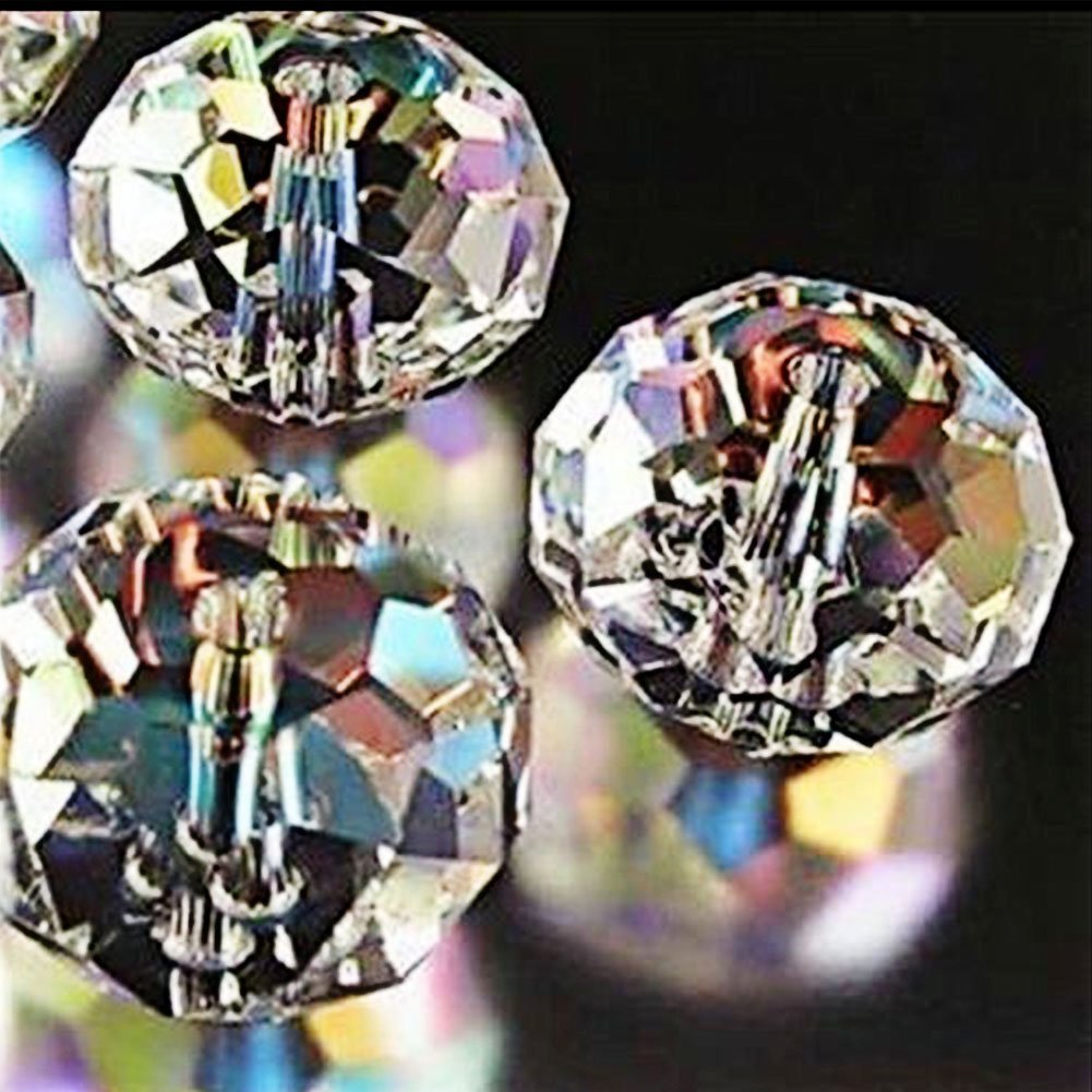 Bingcute Wholesale Crystal Rondelle AB Beads Gemstone L