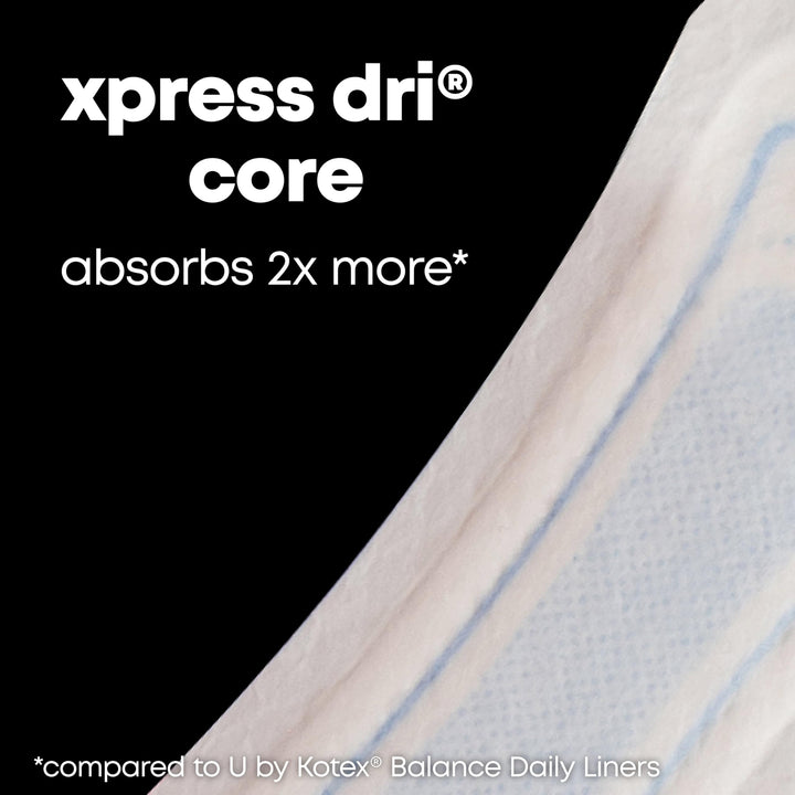 Curves Regular Liners Unscented 40 Count (Pack of 8)