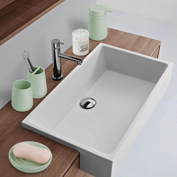 IMAVO Green Bathroom Set,5 Piece Bathroom Gift Set,Toot