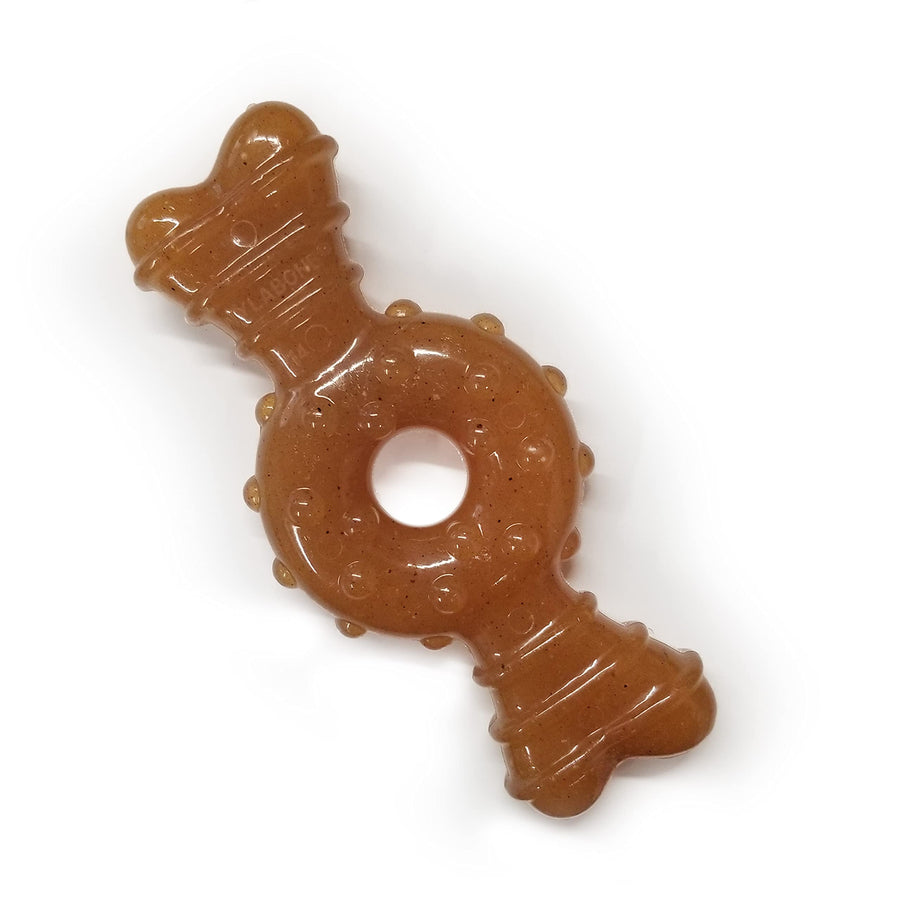 Ring Bone Chew Toy for Puppies, Puppy Teething Toys, Chicken Flavor, Medium - Up to 35 Ibs, 1 Count