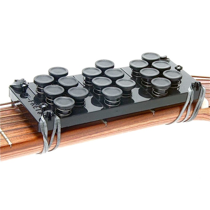 Guitar Attachment, Eliminates Finger Pain, 110 Chords Available, Fits MOST Full Sized Acoustic Guitar, L/H OK, Not A Beginner Tool, For People Whose Fingers Hurt From Guitar Strings