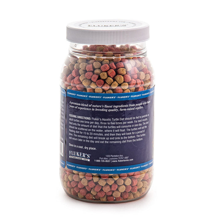 Fluker's Aquatic Turtle Diet, Food Pellets for Turtles, 8 oz
