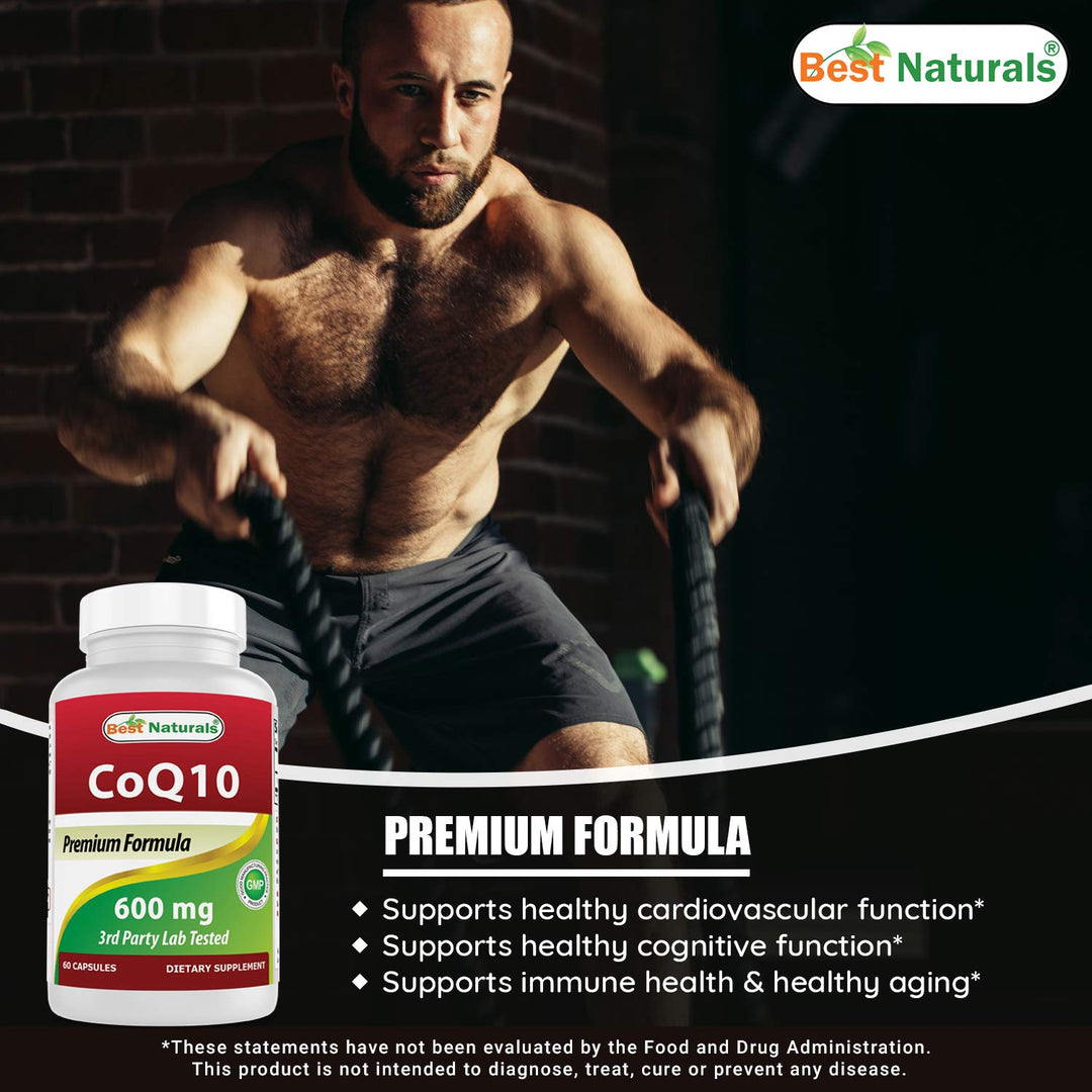 CoQ10 600 mg 60 Capsules (817716013725)