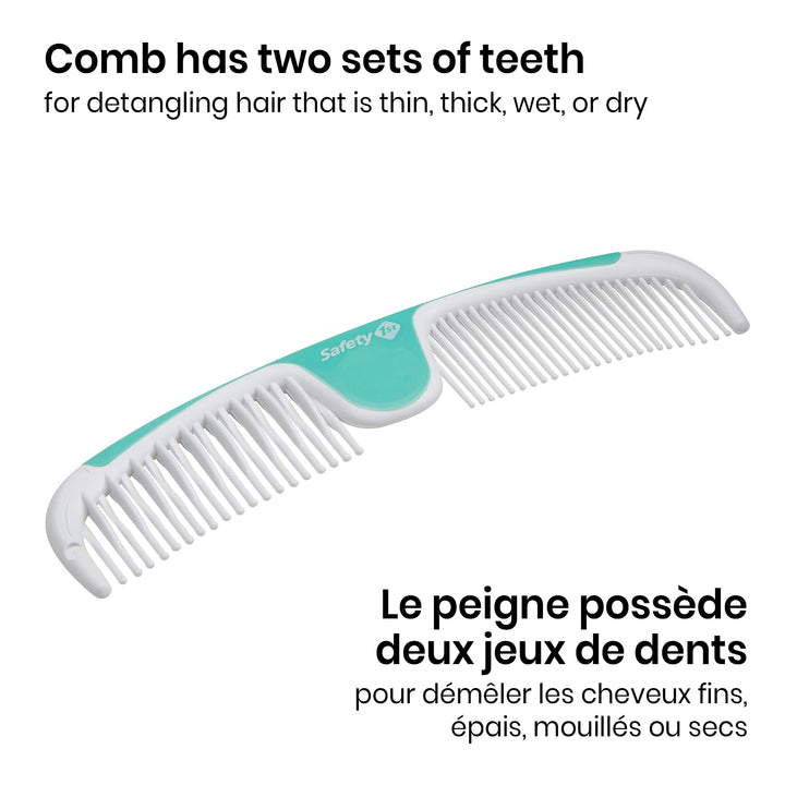 Safety 1st Easy Grip Brush and Comb, Colors May Vary