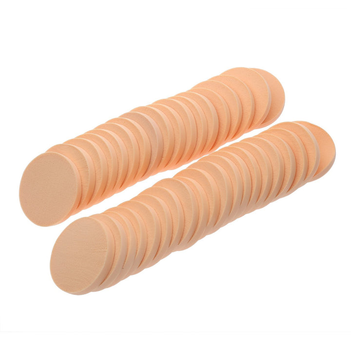 round sponges foundation blender facial powder puff makeup blush applicators 6bags,36pcs(6pcs/bag)