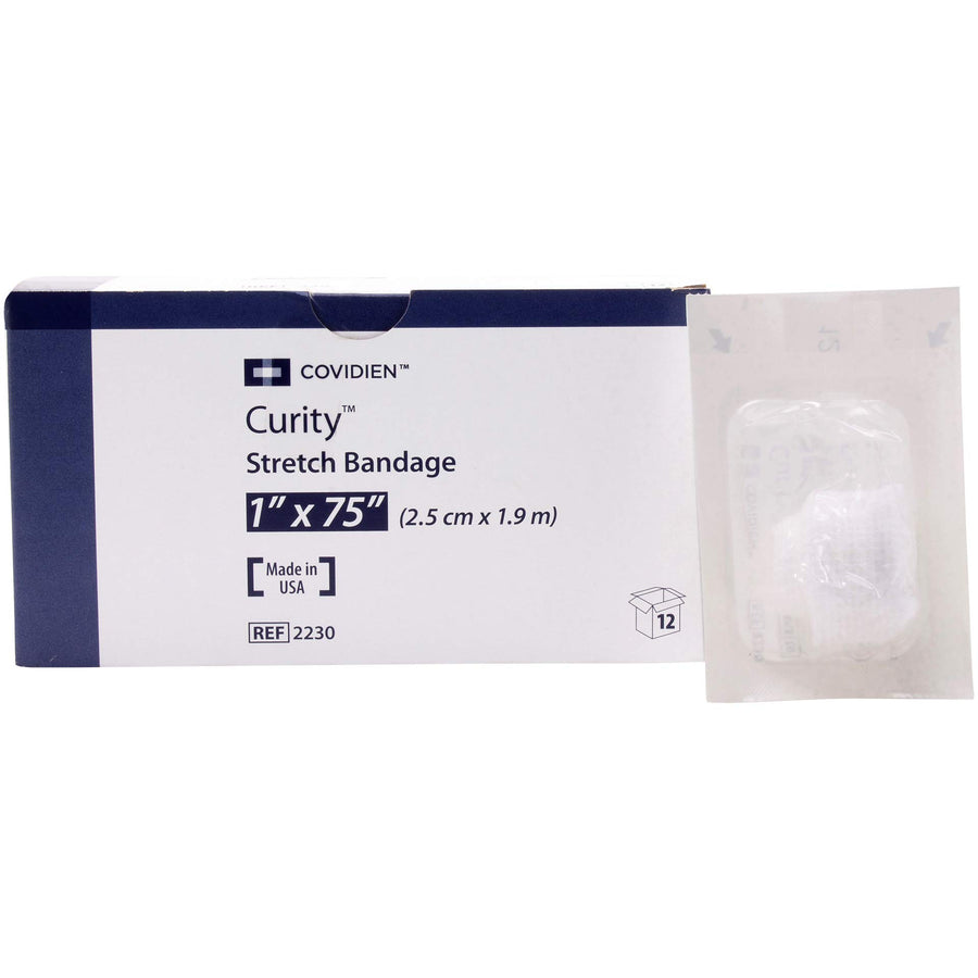 Kendal Curity Gauze Roll Bandage Sterle 1 12 box