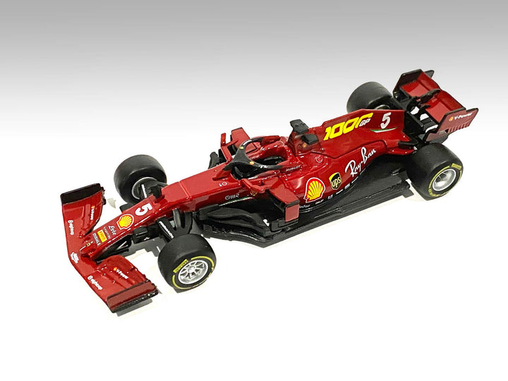 Model Car Sport 1:43 2020 Ferrari Racing SF1000 Formula One F1 5 Sebastian Vettel