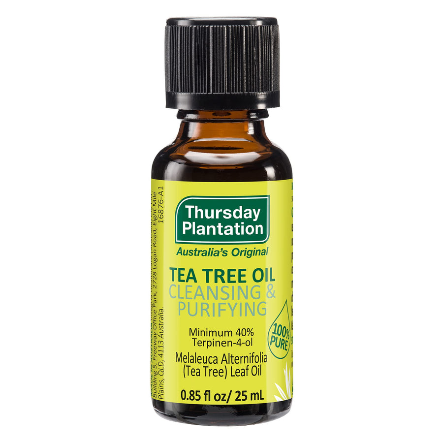 Australian Tea Tree Oil, Naturally Sourced Oil, Cleanses and Purifies, 0.85 fl oz
