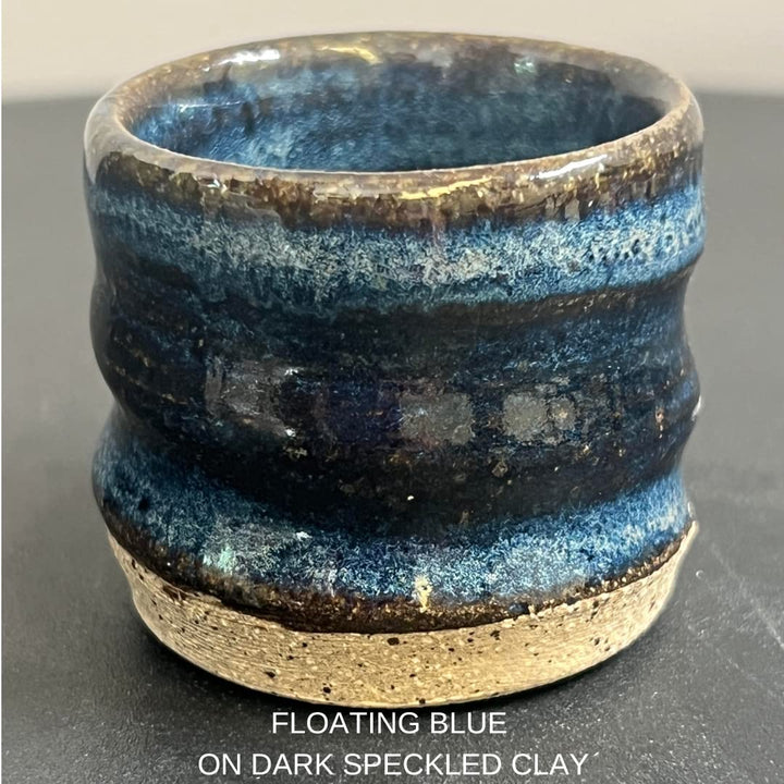 - Specialty Series - Floating Blue - Mid Fire Glaze, High Fire Glaze, Cone 5-6 for Mid Fire Clay, High Fire Clay - Ceramic Glaze Pottery (1 Pint | 16 oz | 473 ml)
