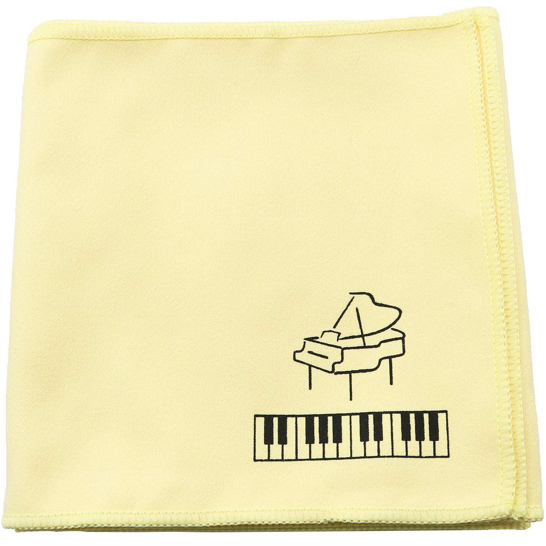 Yellow Piano Key Cover Keyboard Dust Proof Flannel Cloth for 88 Keys Electronic Keyboard, Digital Piano, Yamaha, Casio, Roland, Consoles