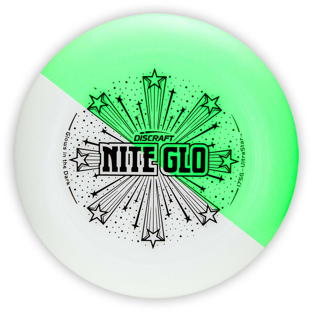 Glow Ultrastar (Nite Glo) Ultimate Frisbee Sport Flying Disc