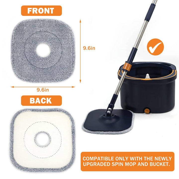 SUNTAGE 6 Pack Mop Replacement Heads