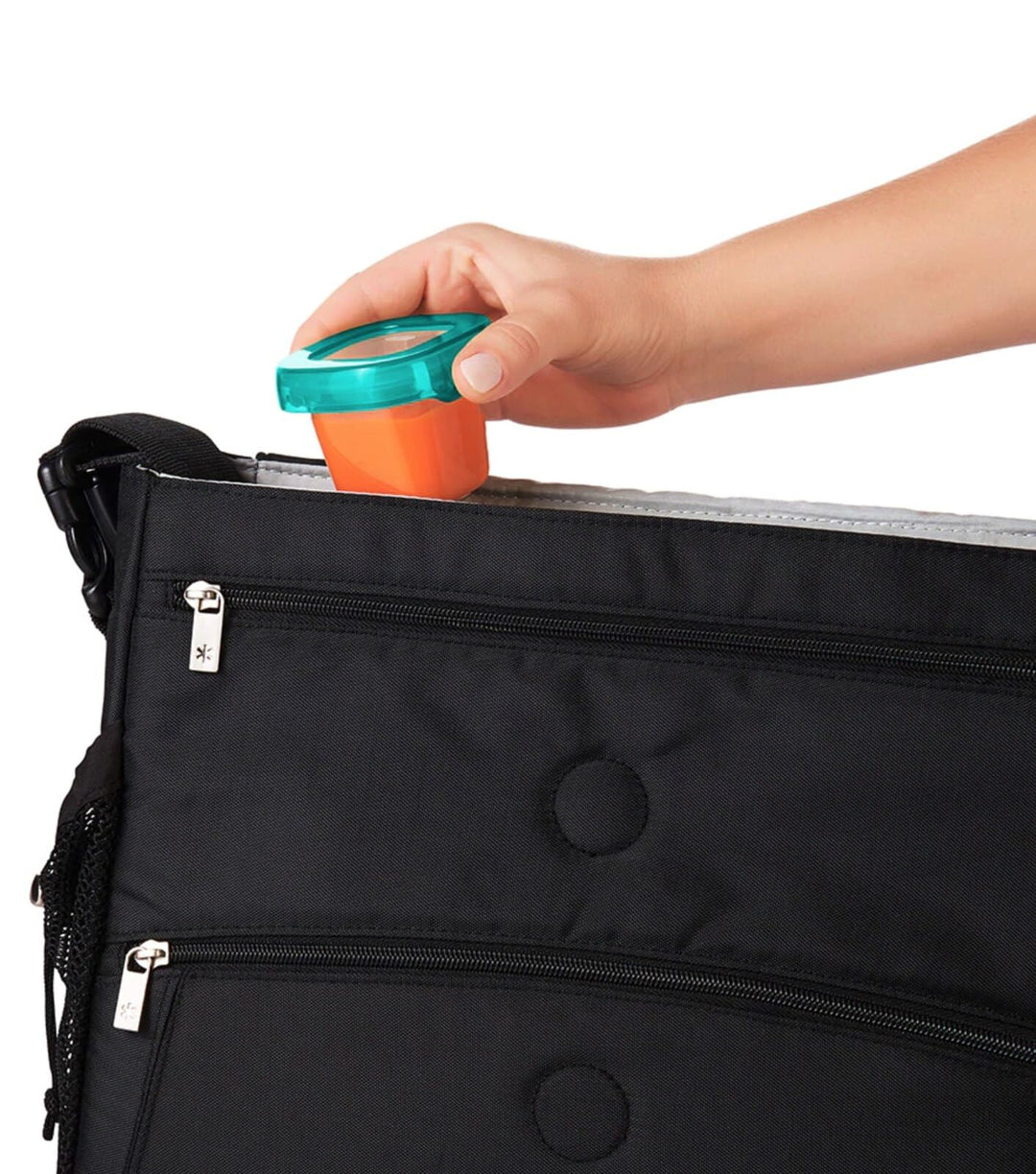 Tot Baby Blocks Freezer Storage Containers 2 Oz - Teal