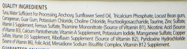 Premium Tuna &amp; Anchovies in Aspic Grain-Free Wet Cat Food 2.82oz, case of 24
