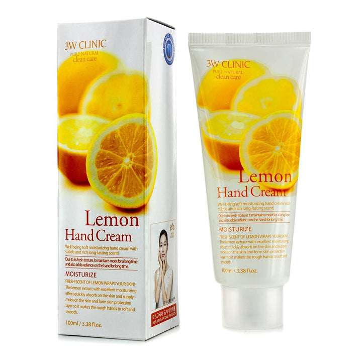 Hand Cream, Lemon, 3.38 Ounce