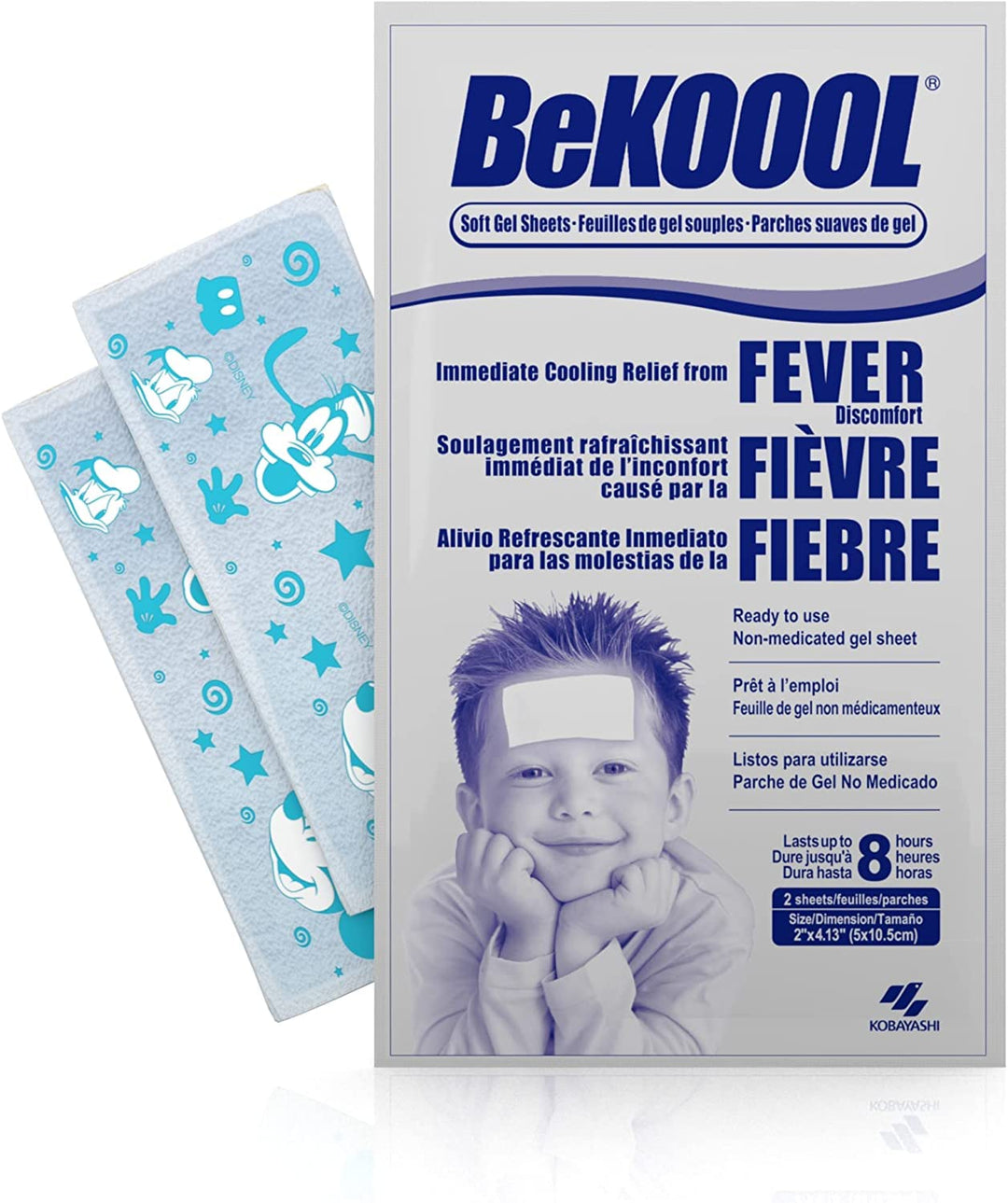 Be Koool Be Koool Soft Gel Sheets For Kids Pack of 3