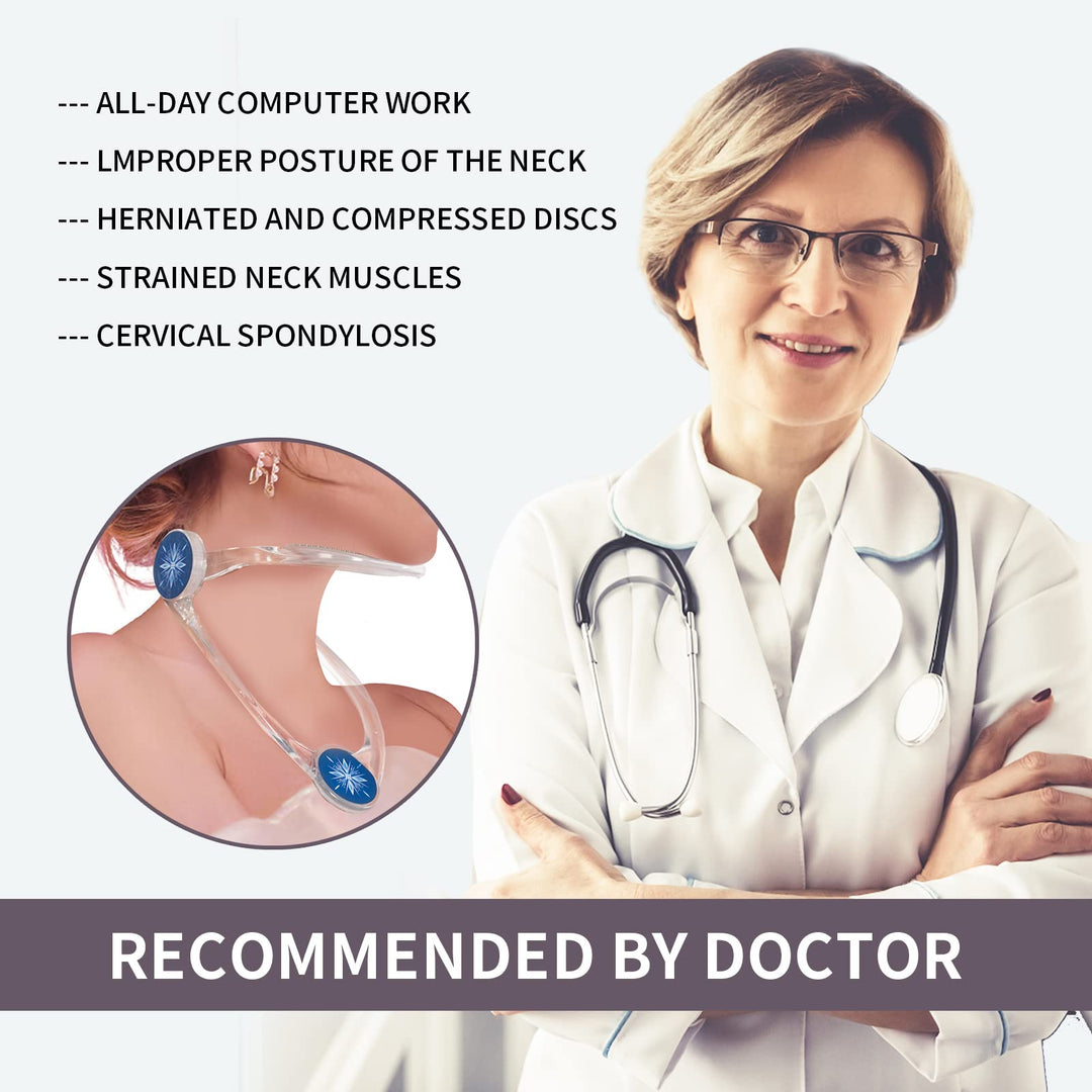 Neck Stretcher,Neck Braces,360 Degree Adjustable Neck S