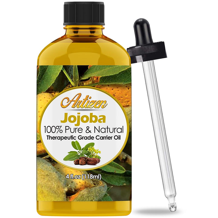 100% Pure Jojoba Oil (Huge 4Oz Bottle) All-Natural Jojoba Oil ââ‚¬â€œ Cold Pressed - Perfect Moisturizer For Hair, Skin, Face, And Hair