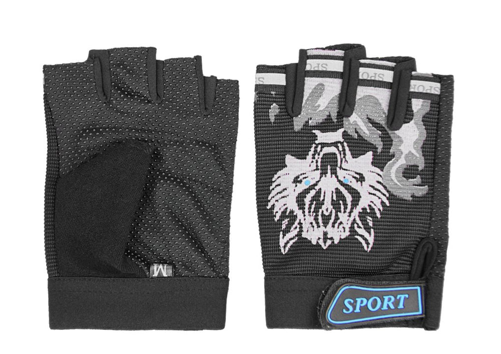 Cycling Fingerless Gloves Half Finger Non-Slip Kids Out