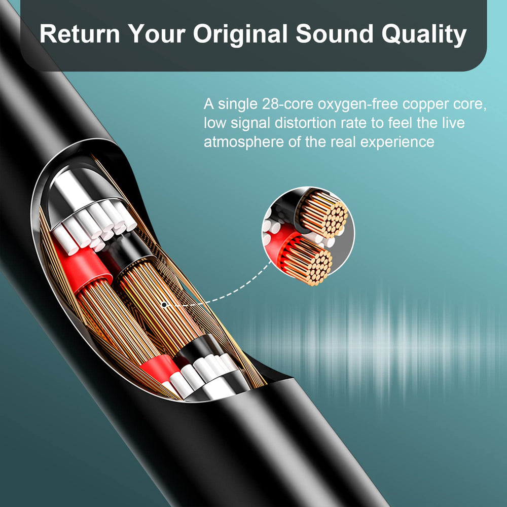 Saipomor SoundTrue Replacement Audio Cords for Bose 700
