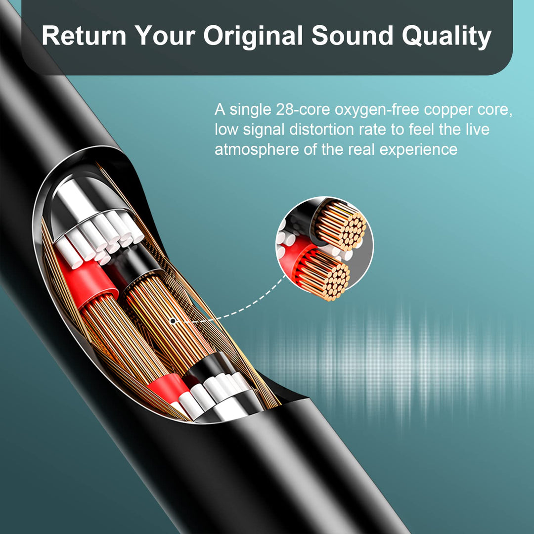 Saipomor SoundTrue Replacement Audio Cords for Bose 700