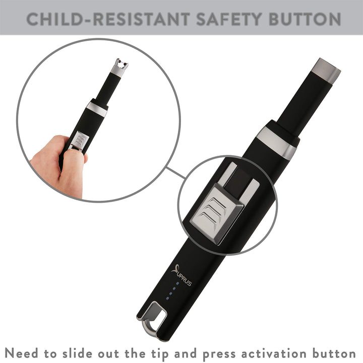 SUPRUS Candle Lighter Electric Rechargeable Arc Lighter