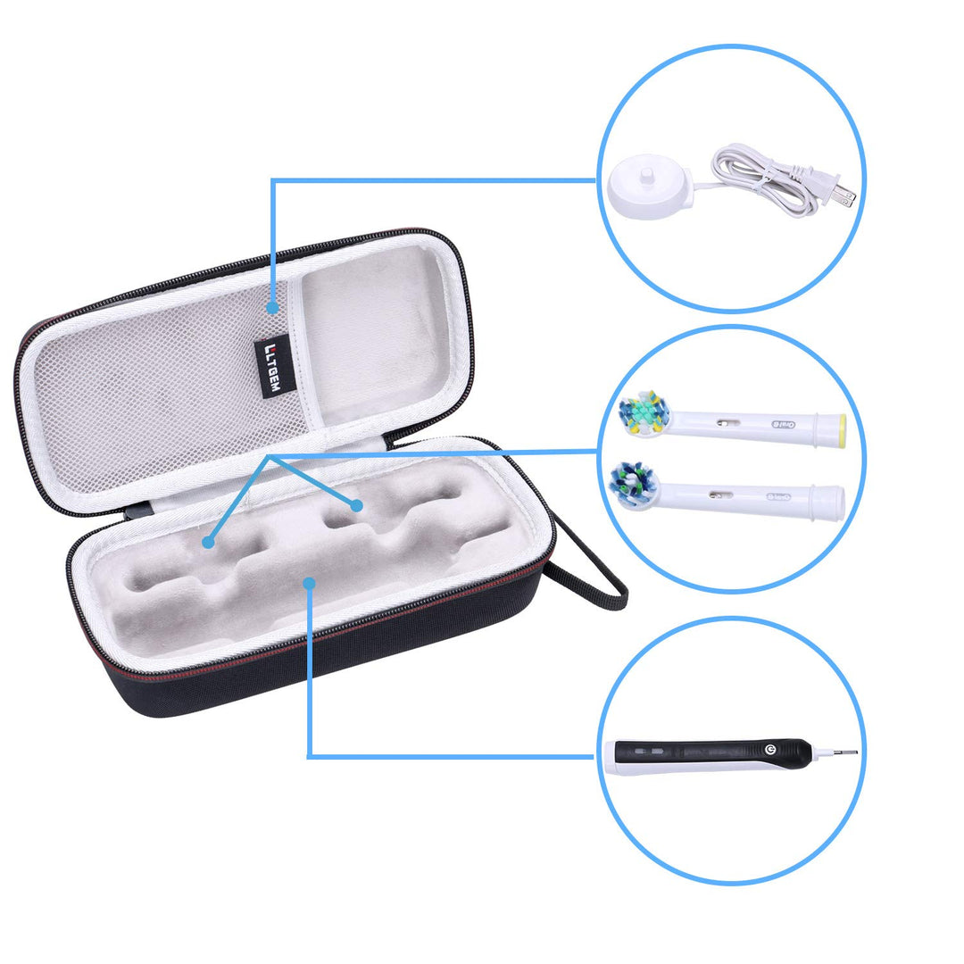 Oral B Toothbrush Hard Case by LTGEM, Fits for Oral-B Pro 1000 &amp; Pro 1500 Power Rechargeable Electric Toothbrush