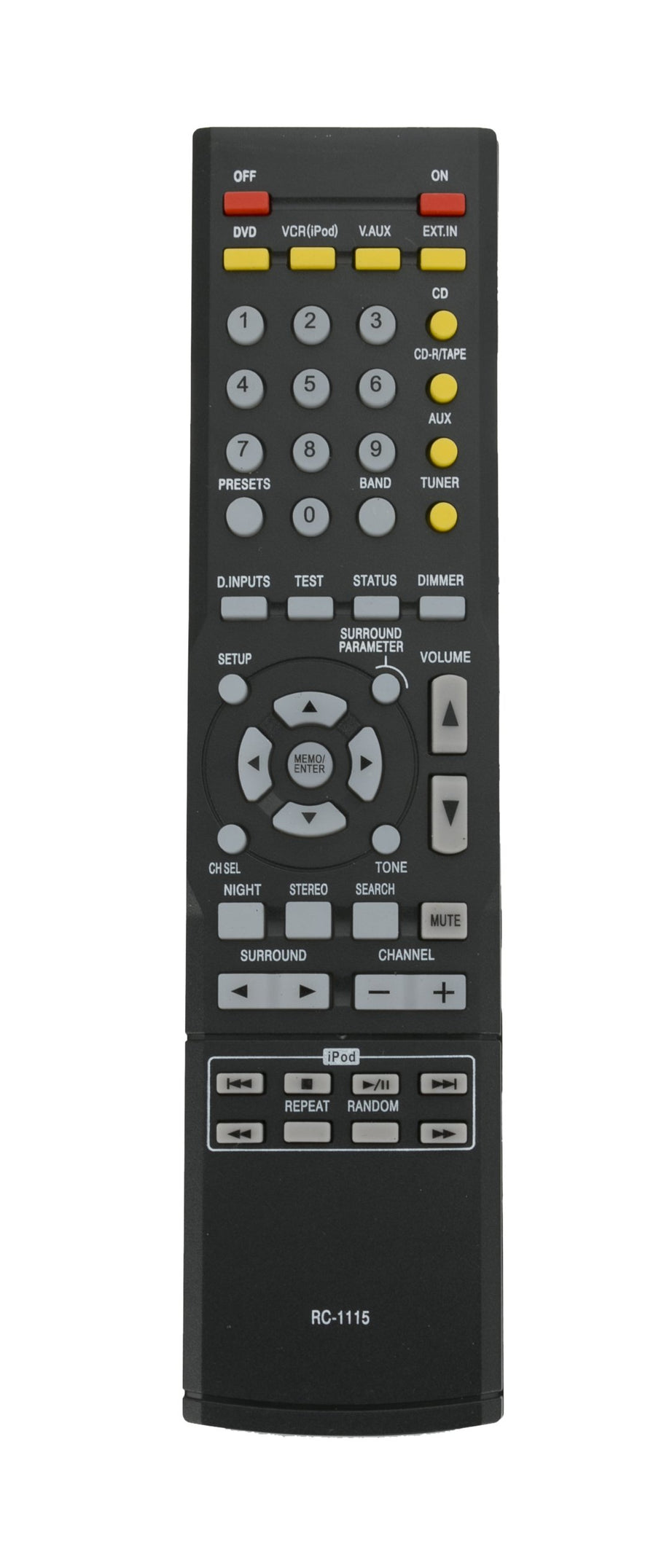 New Replace Ment Remote Control RC-1115 for Denon AV Su