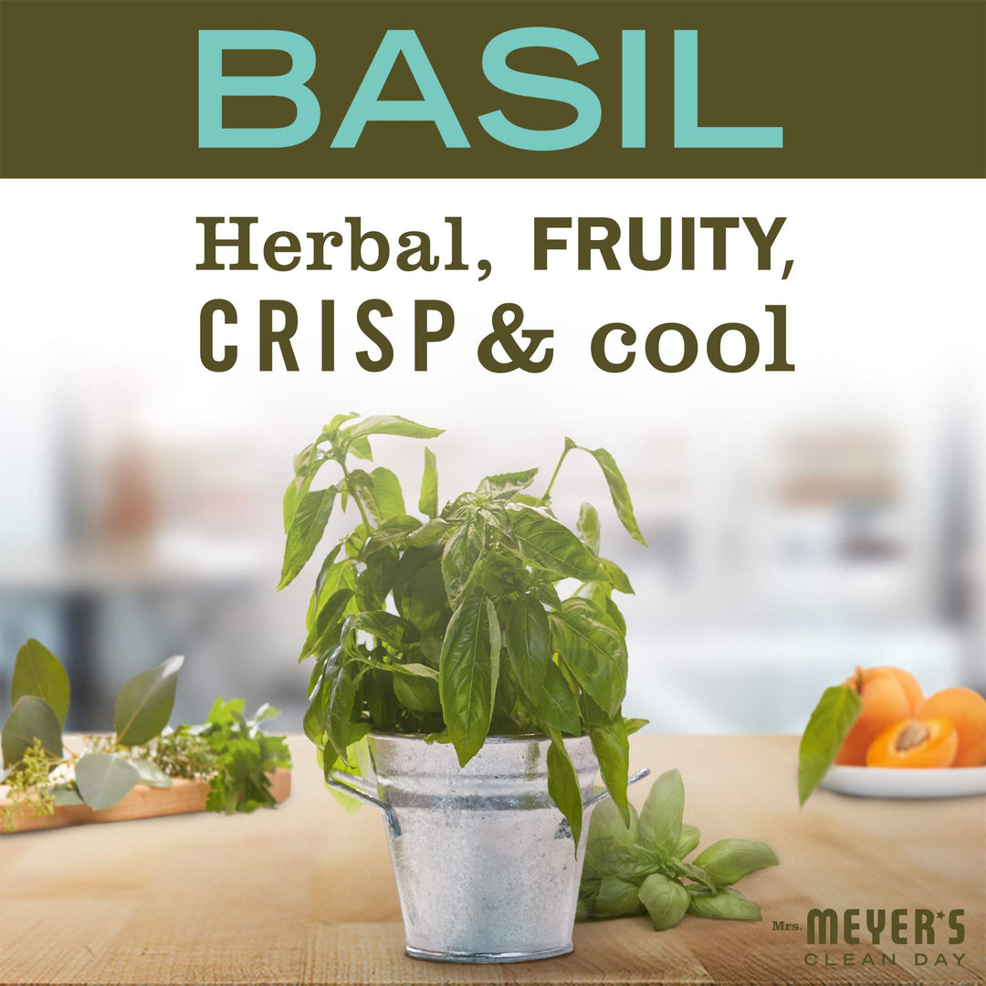 Mrs Meyers Clean Day Dryer Sheets, Basil 80 CT