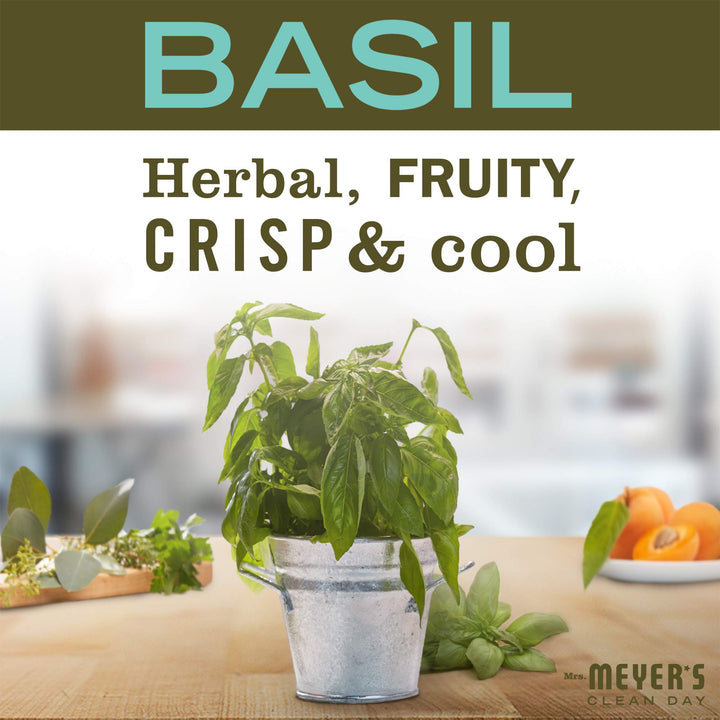Mrs Meyers Clean Day Dryer Sheets, Basil 80 CT